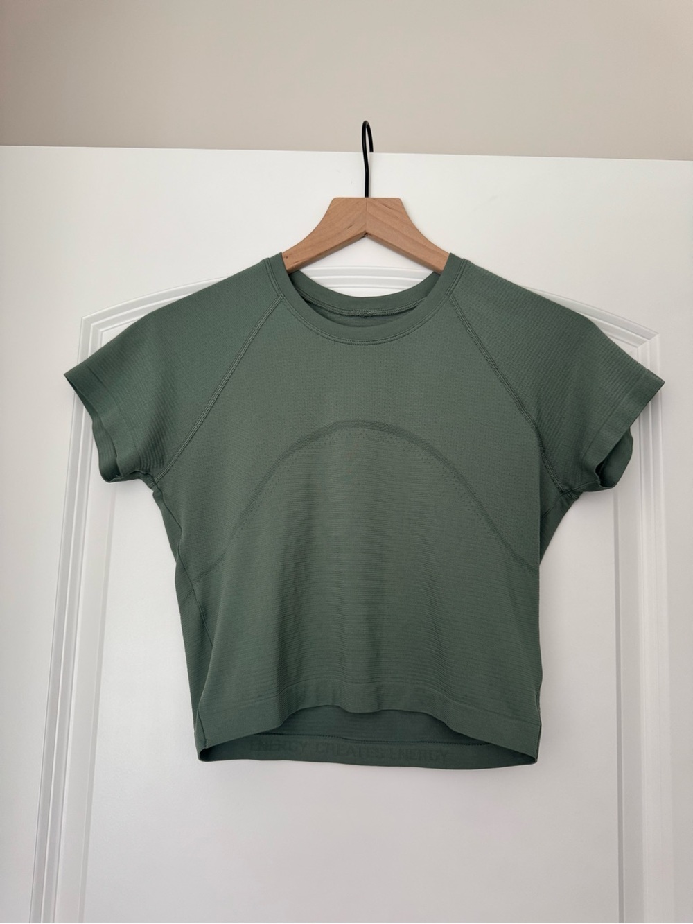 lululemon athletica Swiftly Tech Cropped Short-Sleeve Shirt 2.0